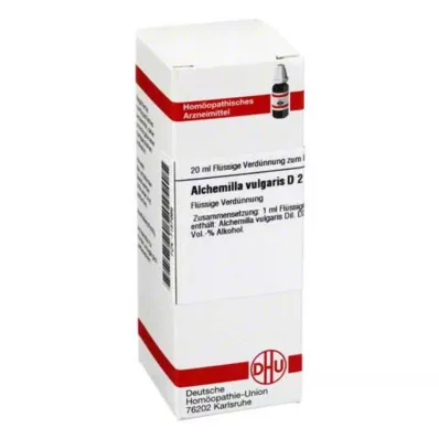 DHU Alchemilla vulgaris D 2 Spädning, 20 ml DHU Alchemilla vulgaris D 2 Spädning, 20 ml