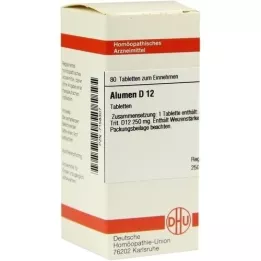 ALUMEN D 12 tabletter, 80 st