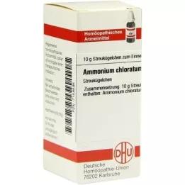 AMMONIUM CHLORATUM D 6 kulor, 10 g