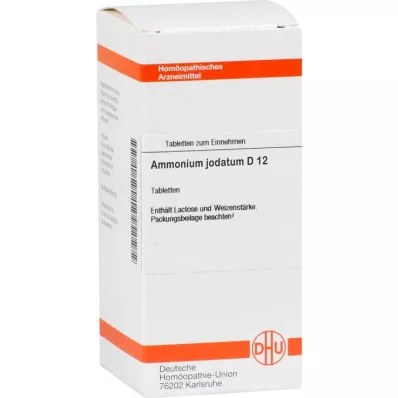 DHU Ammonium iodatum D 12 tabletter, 80 st