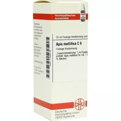 APIS MELLIFICA C 6 Utspädning, 20 ml