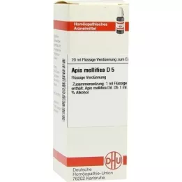 APIS MELLIFICA D 5 utspädning, 20 ml