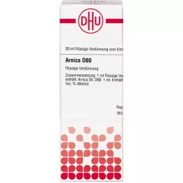 ARNICA D 60 Utspädning, 20 ml