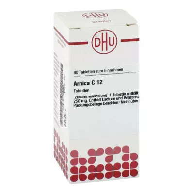 ARNICA C 12 tabletter, 80 pc ARNICA C 12 tabletter, 80 pc
