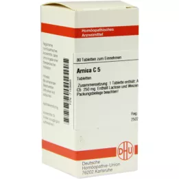 ARNICA C 5 tabletter, 80 pc