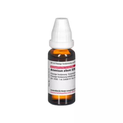 ARSENICUM ALBUM D 200 utspädning, 20 ml