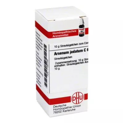 ARSENUM JODATUM C 6 globuli, 10 g