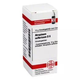 ATROPINUM SULFURICUM D 6 kulor, 10 g