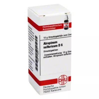 DHU Atropinum sulfuricum D 6 kulor, 10 g