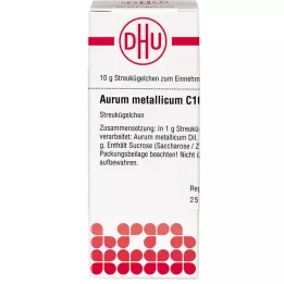 AURUM METALLICUM C 10 globuli, 10 g