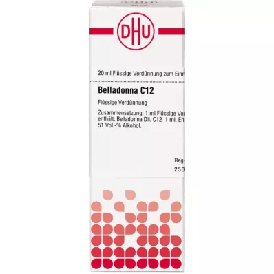 BELLADONNA C 12 Utspädning, 20 ml