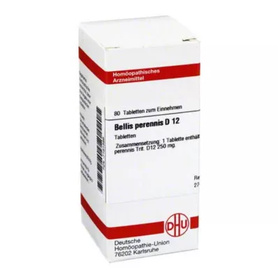 DHU Bellis perennis D 12 tabletter, 80 st DHU Bellis perennis D 12 tabletter, 80 st