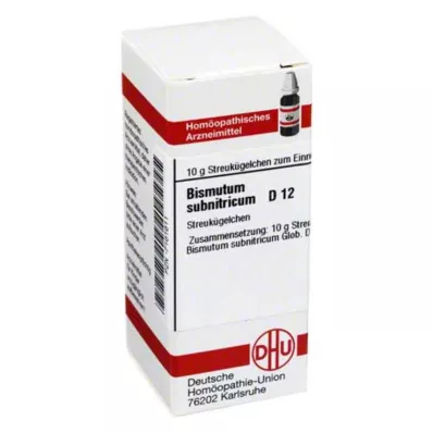 DHU Bismutum Subnitricum D 12 Gl, 10 g