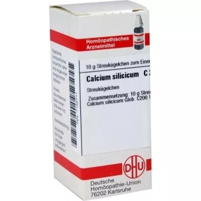 CALCIUM SILICICUM C 200 globuli, 10 g