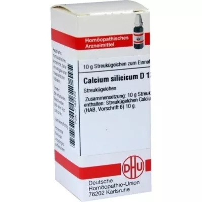 CALCIUM SILICICUM D 12 kulor, 10 g