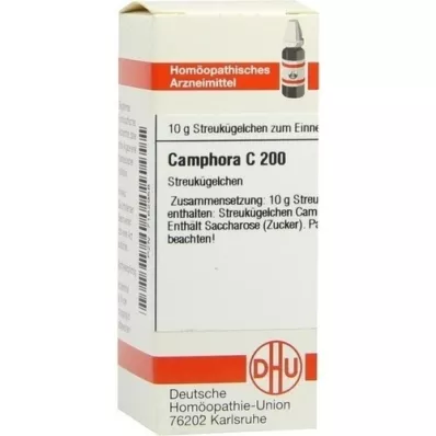 CAMPHORA C 200 globuli, 10 g