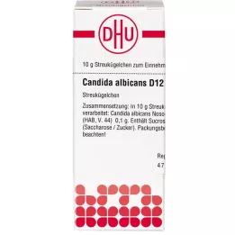 CANDIDA ALBICANS D 12 kulor, 10 g