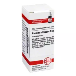 CANDIDA ALBICANS D 30 globuli, 10 g