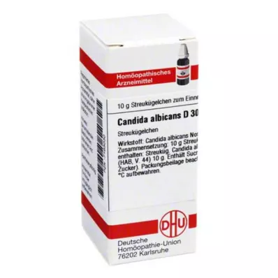CANDIDA ALBICANS D 30 globuli, 10 g