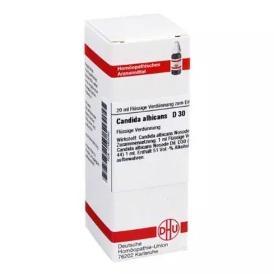 DHU Candida albicans D 30 Spädning, 20 ml