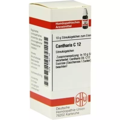CANTHARIS C 12 globuli, 10 g