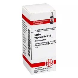 CARBO VEGETABILIS C 12 globuli, 10 g