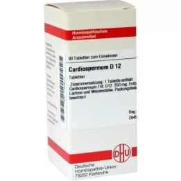 CARDIOSPERMUM D 12 tabletter, 80 st