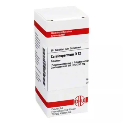 DHU Cardiospermum D 12 tabletter, 80 st DHU Cardiospermum D 12 tabletter, 80 st