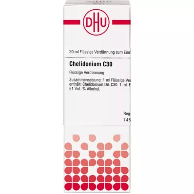 CHELIDONIUM C 30 utspädning, 20 ml