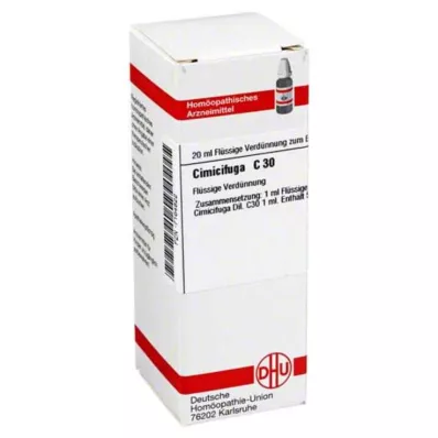DHU Cimicifuga C 30 Spädning, 20 ml