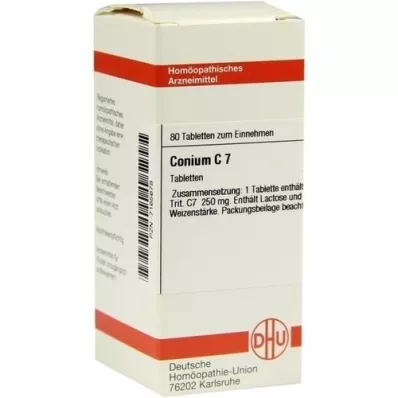 CONIUM C 7 tabletter, 80 pc