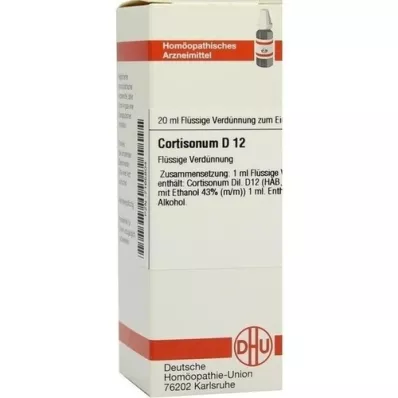 CORTISONUM D 12 Utspädning, 20 ml