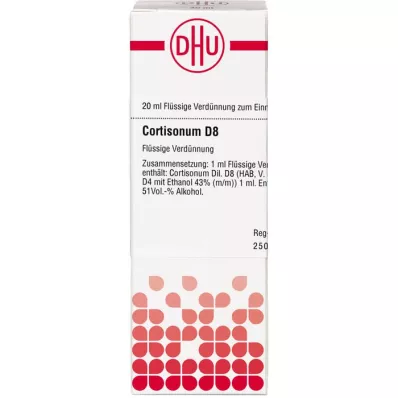 CORTISONUM D 8 utspädning, 20 ml
