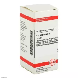 CORTISONUM D 6 tabletter, 80 pc