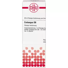 CRATAEGUS D 8 utspädning, 20 ml