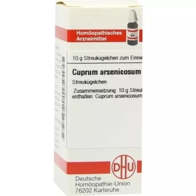 CUPRUM ARSENICOSUM C 200 globuli, 10 g