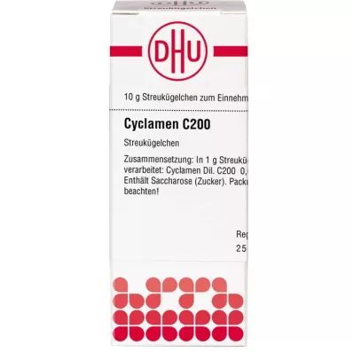 CYCLAMEN C 200 globuli, 10 g