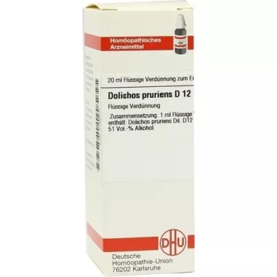 DOLICHOS PRURIENS D 12 Utspädning, 20 ml