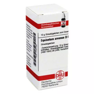 DHU Equisetum arvense D 6 kulor, 10 g DHU Equisetum arvense D 6 kulor, 10 g