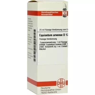 EQUISETUM ARVENSE D 12 Utspädning, 20 ml