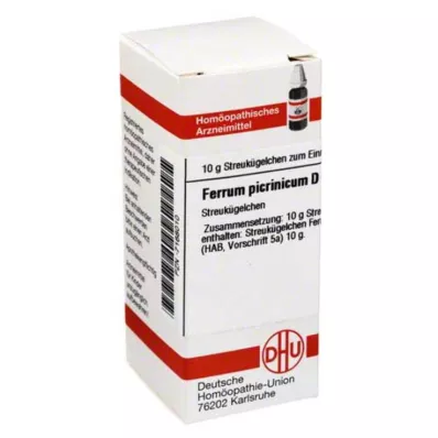 DHU Ferrum picrinicum D 6 kulor, 10 g