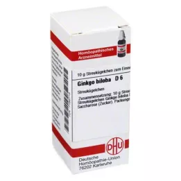 GINKGO BILOBA D 6 kulor, 10 g