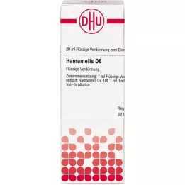 HAMAMELIS D 8 utspädning, 20 ml