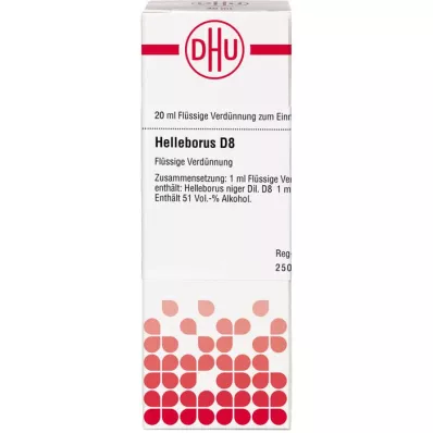 HELLEBORUS D 8 utspädning, 20 ml