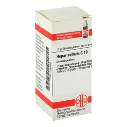 HEPAR SULFURIS C 10 globuli, 10 g