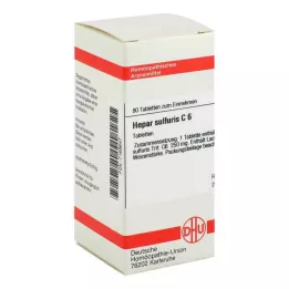 HEPAR SULFURIS C 6 tabletter, 80 pc