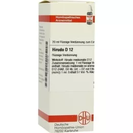 HIRUDO D 12 Utspädning, 20 ml