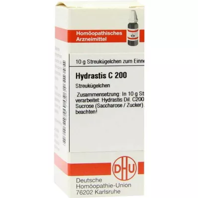 DHU Hydrastis C 200 kulor, 10 g DHU Hydrastis C 200 kulor, 10 g