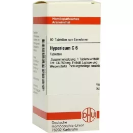 HYPERICUM C 6 tabletter, 80 pc