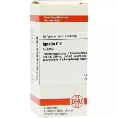 IGNATIA C 6 tabletter, 80 pc